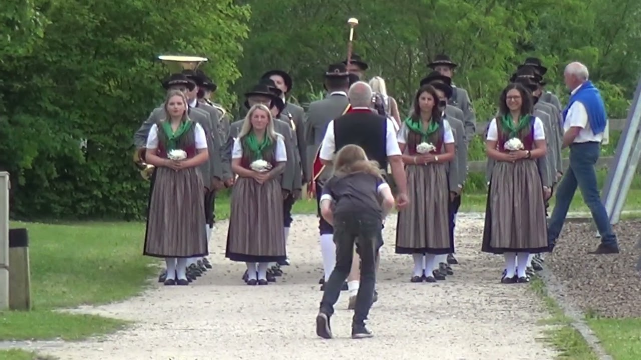 Musikverein Kronstorf bei der Marschwertung 2022 in Nettingsdorf