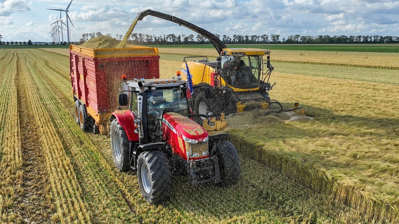 GPS Hakselen met New Holland FR500 | Johan Frens