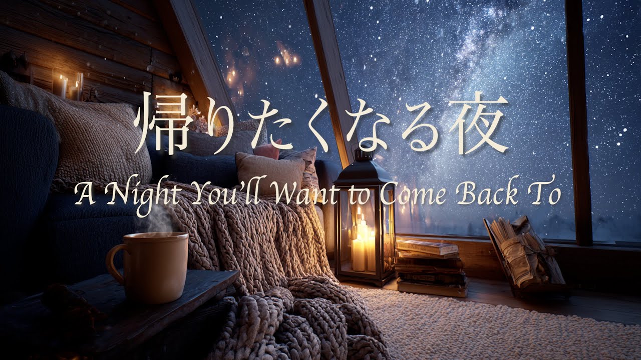 【夜のリラックスBGM】静かな夜に寄り添う、癒やしのチルアウト・ピアノBGM | Healing Chillout Piano: A Gentle Companion for Quiet Nights