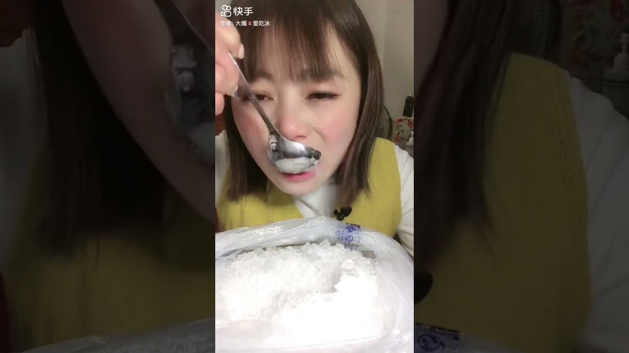 ONLY BITES | ZHAOFENG'S CRUSHED PURPLE & CLEAR ICE EATING