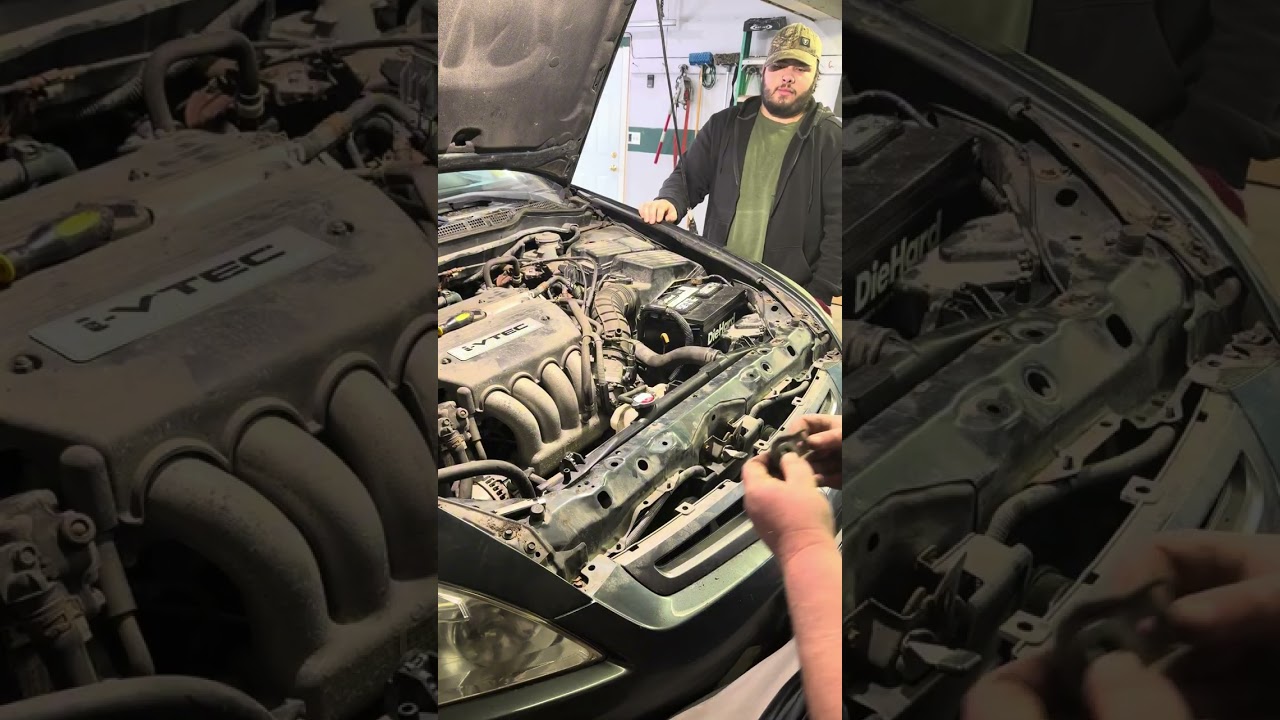 2005 Honda accord radiator swap 