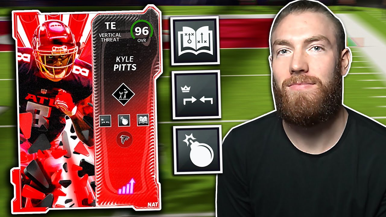 The Fastest TE In Madden... KYLE PITTS!