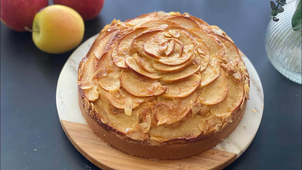 Gâteau aux pommes prêt en 5 minutes avec 2 œufs 👌