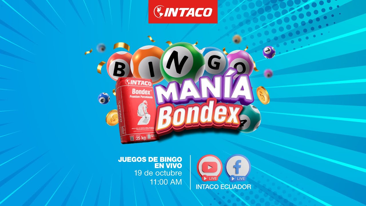 Segundo Juego Bingomanía Bondex 2025