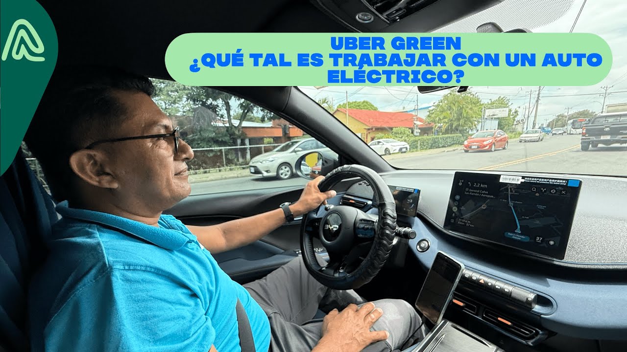 Uber Green en Costa Rica: ¿Es rentable trabajar con un auto eléctrico dentro de plataformas?