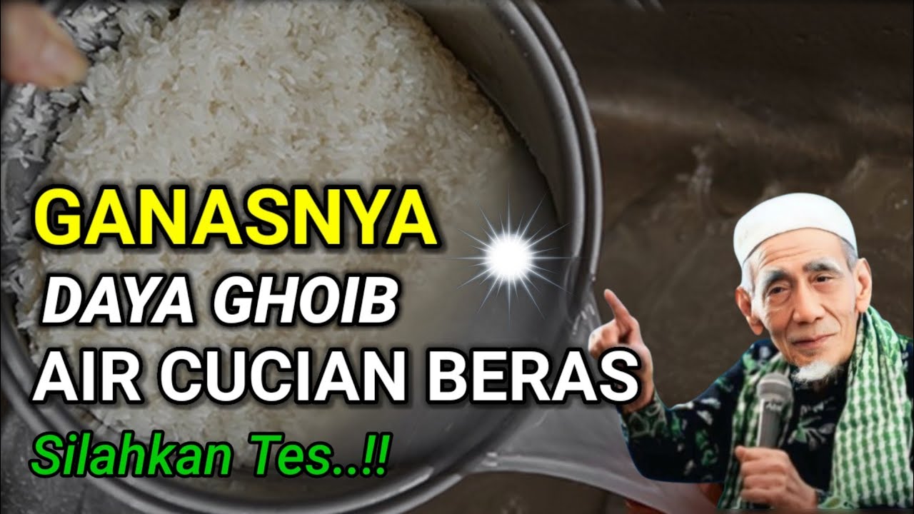 Jangan Sepelekan Dengan Keganasan Air Cucian Beras !! 5 Khasiat Gaib Air Cucian Beras..😲