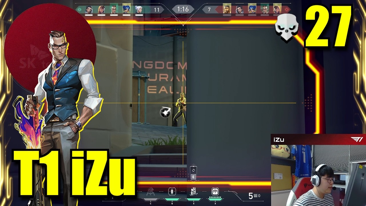 Лучший Chamber недели! | POV игры iZu за Chamber на карте Pearl [APAC] #valorant