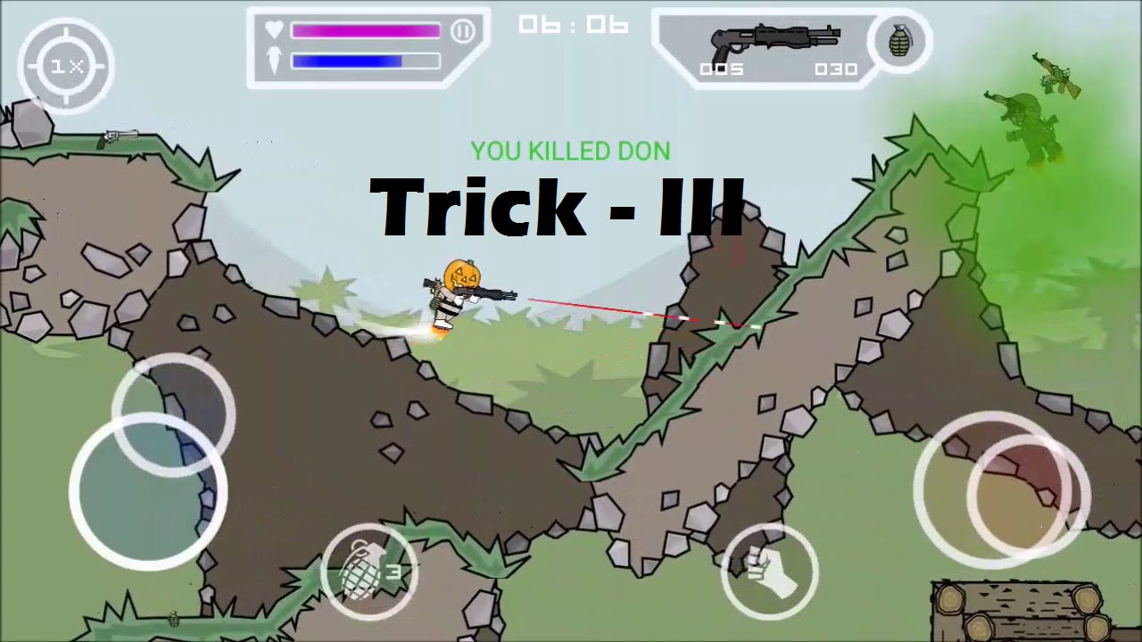 DOODLE ARMY 2: MINI MILITIA Tips & Tricks every one should know #1