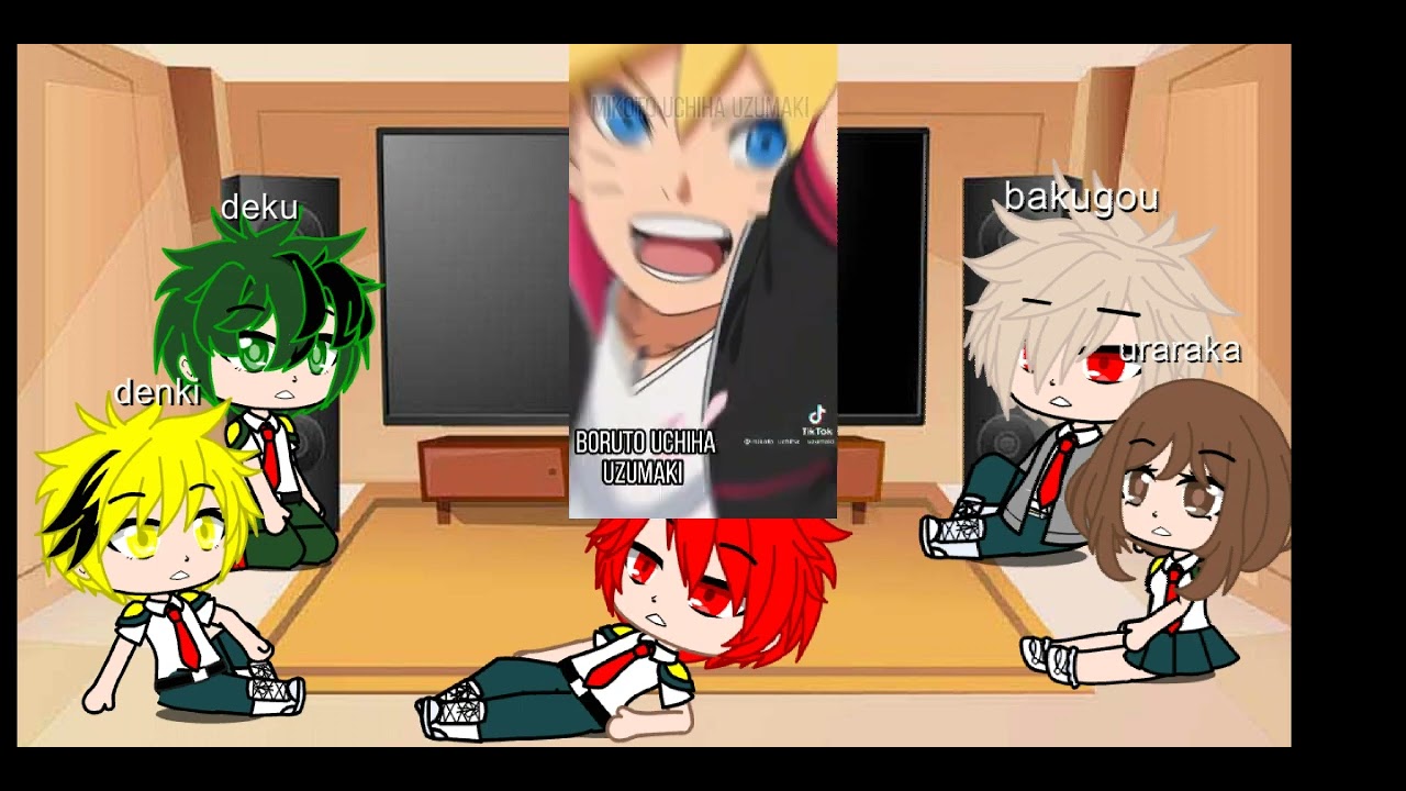 bnha reaccionan a Sasunaru/ especial 500 suscriptores/VioletaBrine10