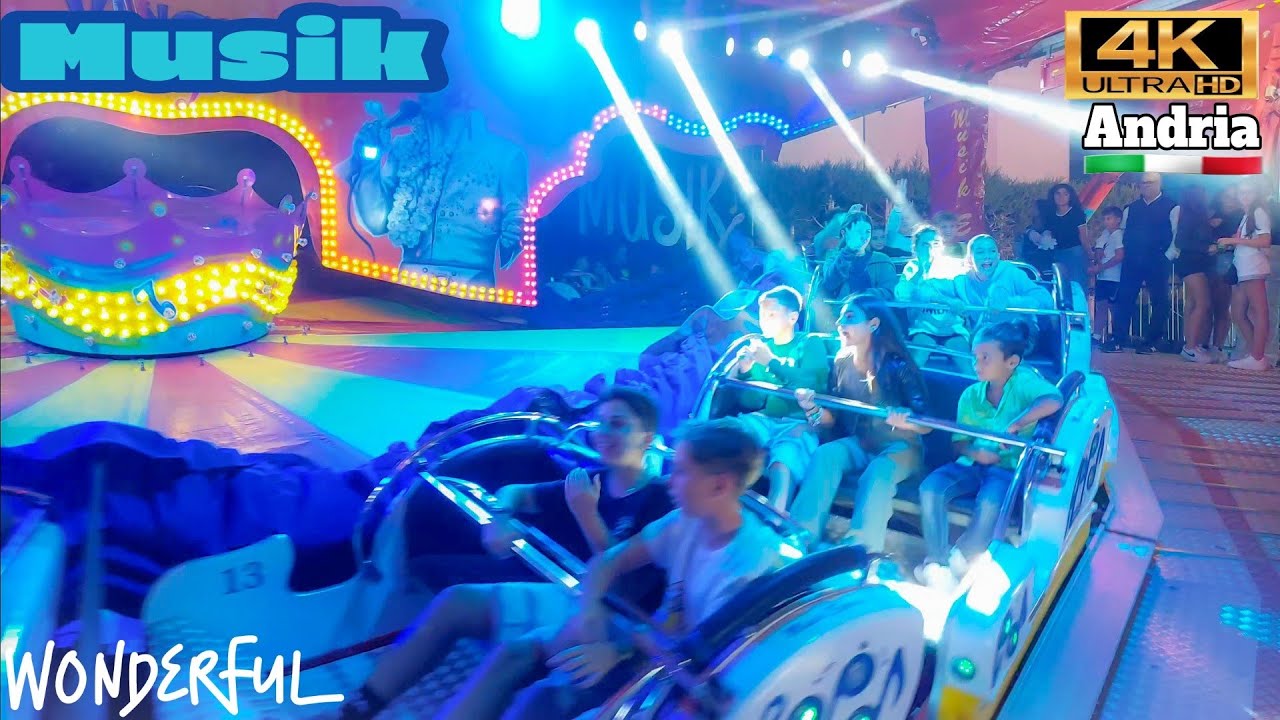 MUSIK EXPRESS Giostre 2023 🇮🇹 Lunapark 4K