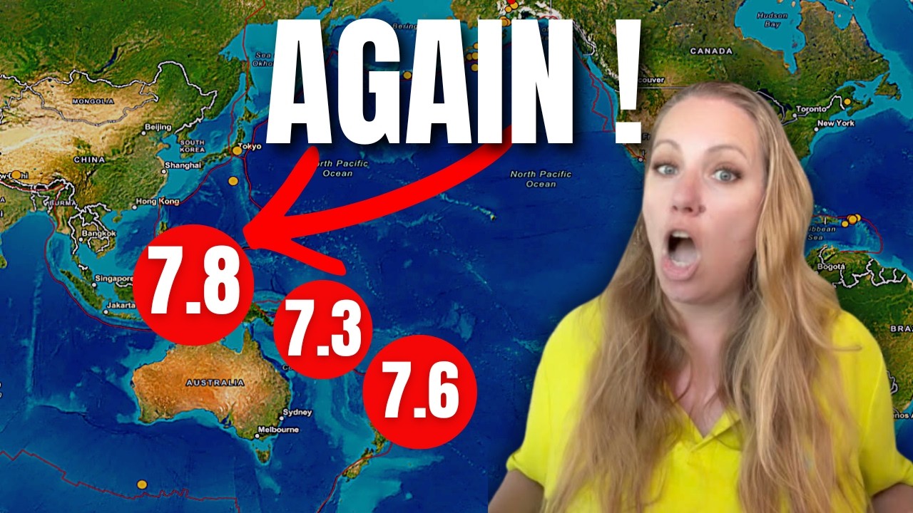 It&rsquo;s Getting Crazy&hellip; M7.8 Hits Same Region &mdash; Third Major Quake hits with TSUNAMI WARNING !