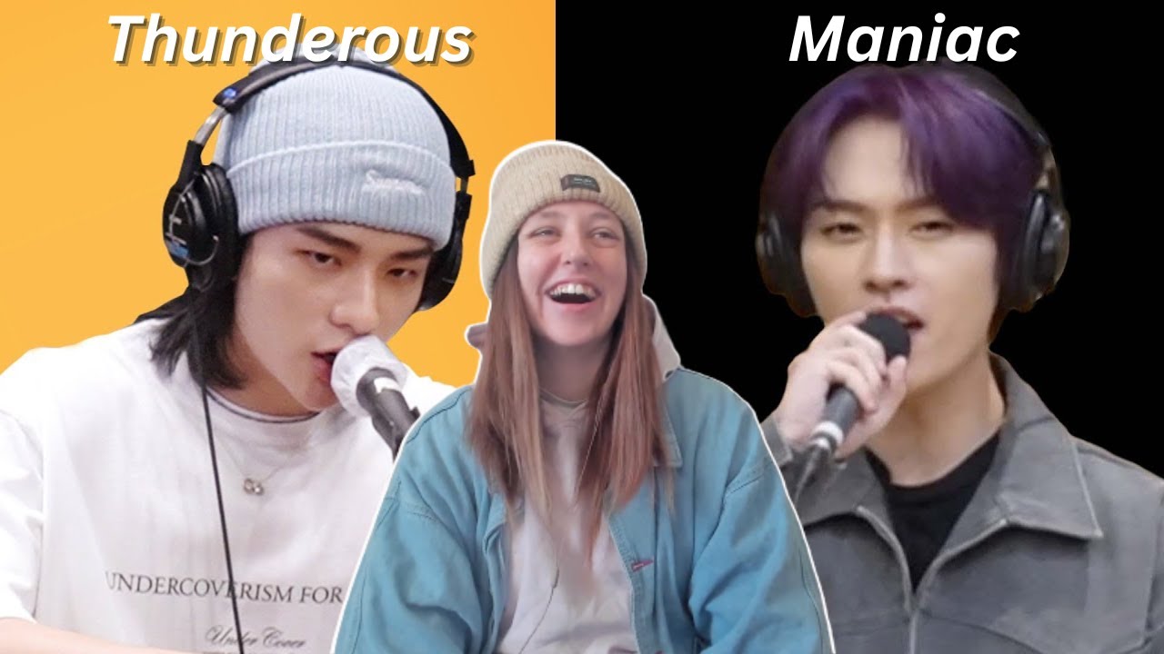 Stray Kids Thunderous & Maniac [Kiss the Radio KBS] REACTION