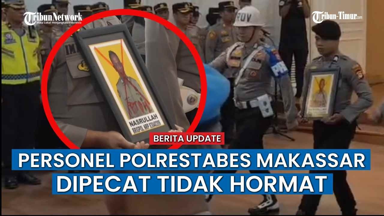 Kapolrestabes Pimpin Upacara PTDH Brigpol Nasrullah di Makassar