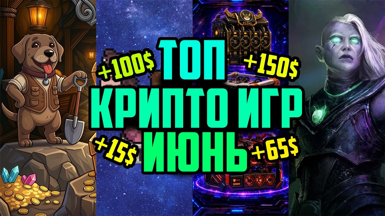ЛУЧШИЕ Игры для Заработка в Play to Earn | Топ Крипто Игр