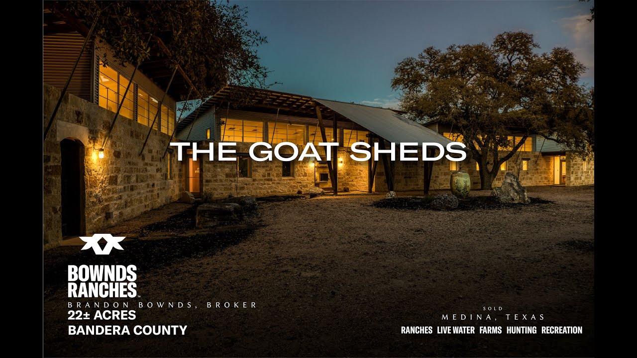 Bownds Ranches - 22 Acres in Bandera County - THE GOAT SHEDS