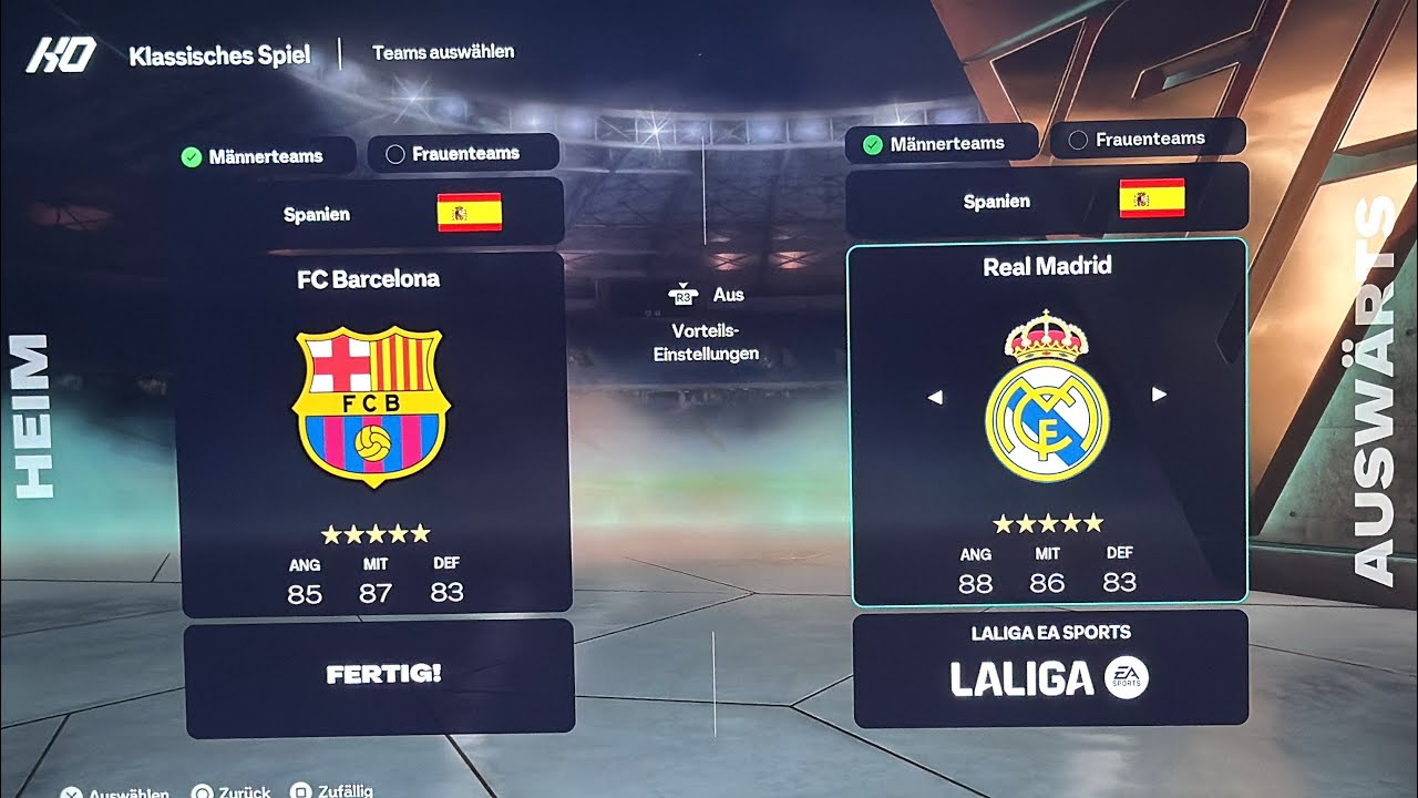 ⚽🔥 Real Madrid vs. Barcelona 2026 – Das ultimative FIFA-Duell! 🎮👑#fifa #football #
