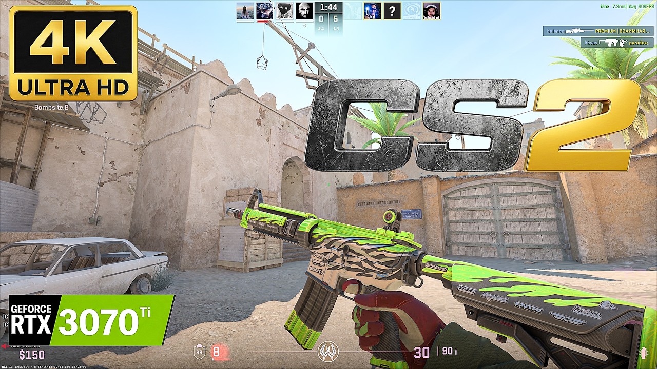 Counter-Strike 2 Premier Mode – 4K Smooth Gameplay (No Commentary)