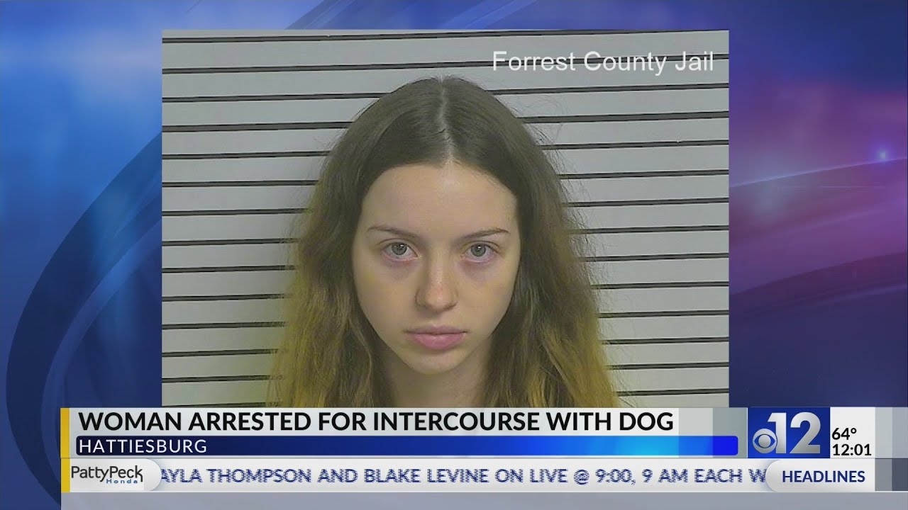 Hattiesburg police arrest woman for unnatural intercourse with dog
