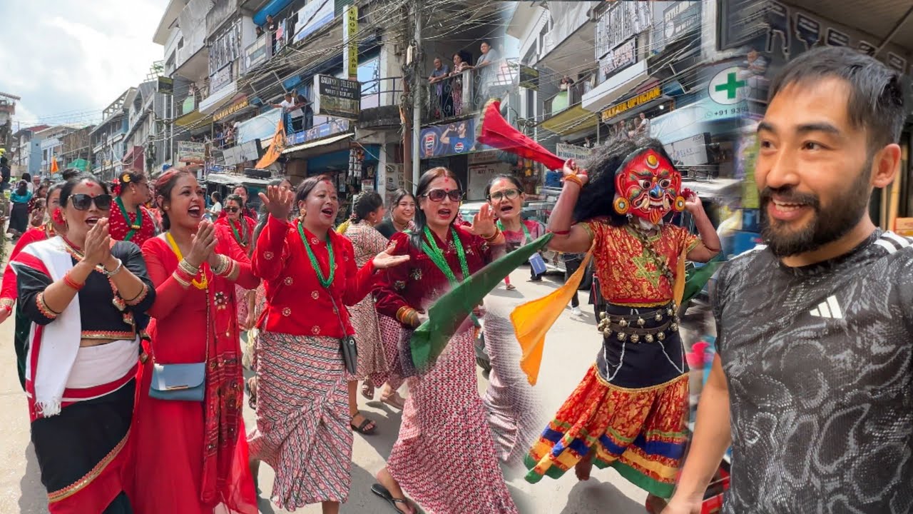 | Kalimpong ma Saptami ko din Phulpati ghumaudai | @basantvlogs |