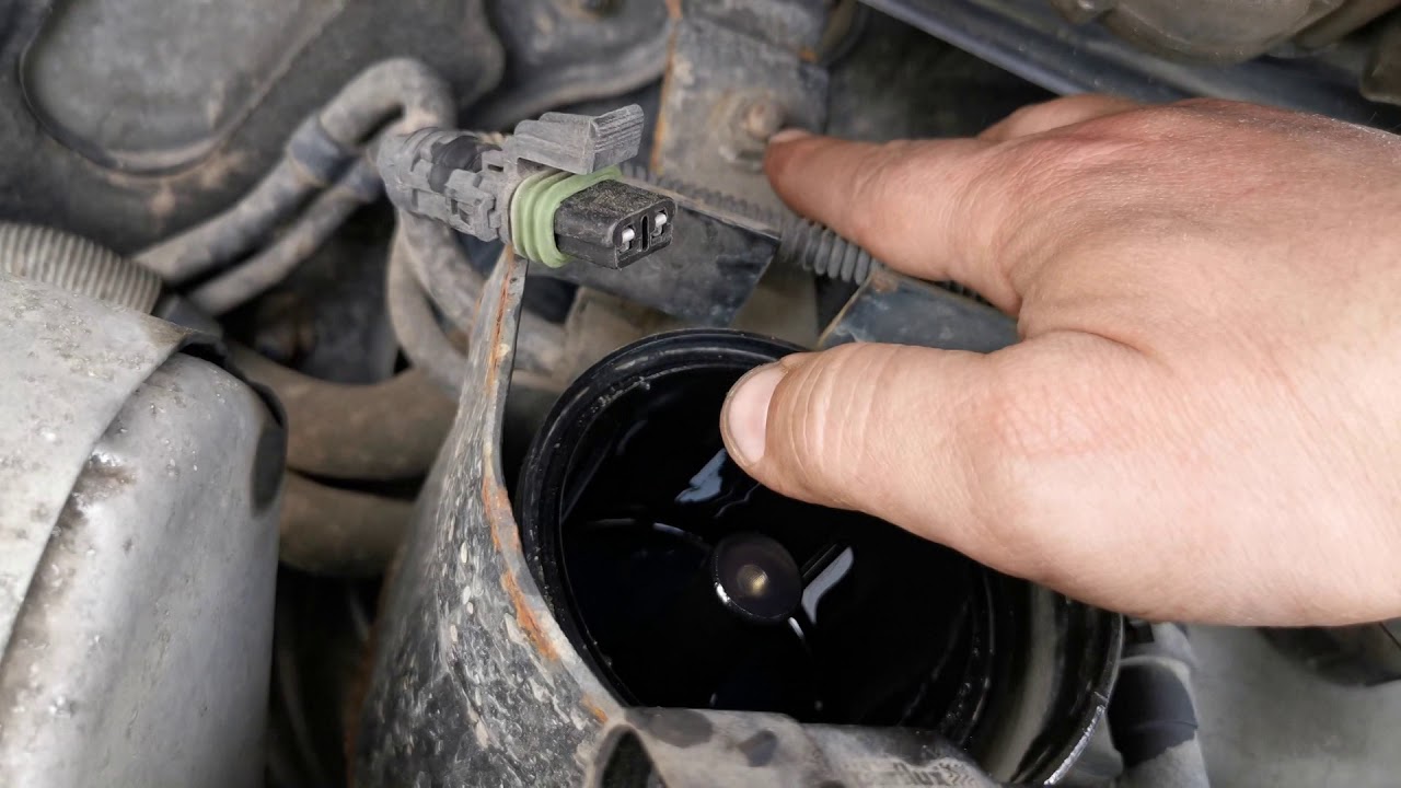 Замена топливного фильтра в дизеле (Opel Zafira, Y20DTH)