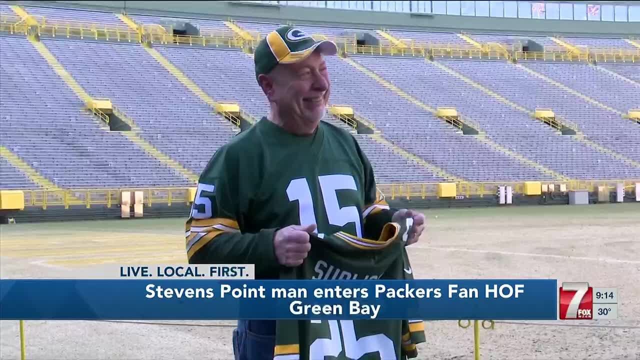 Stevens Point man becomes newest member of #Packers FAN Hall of Fame