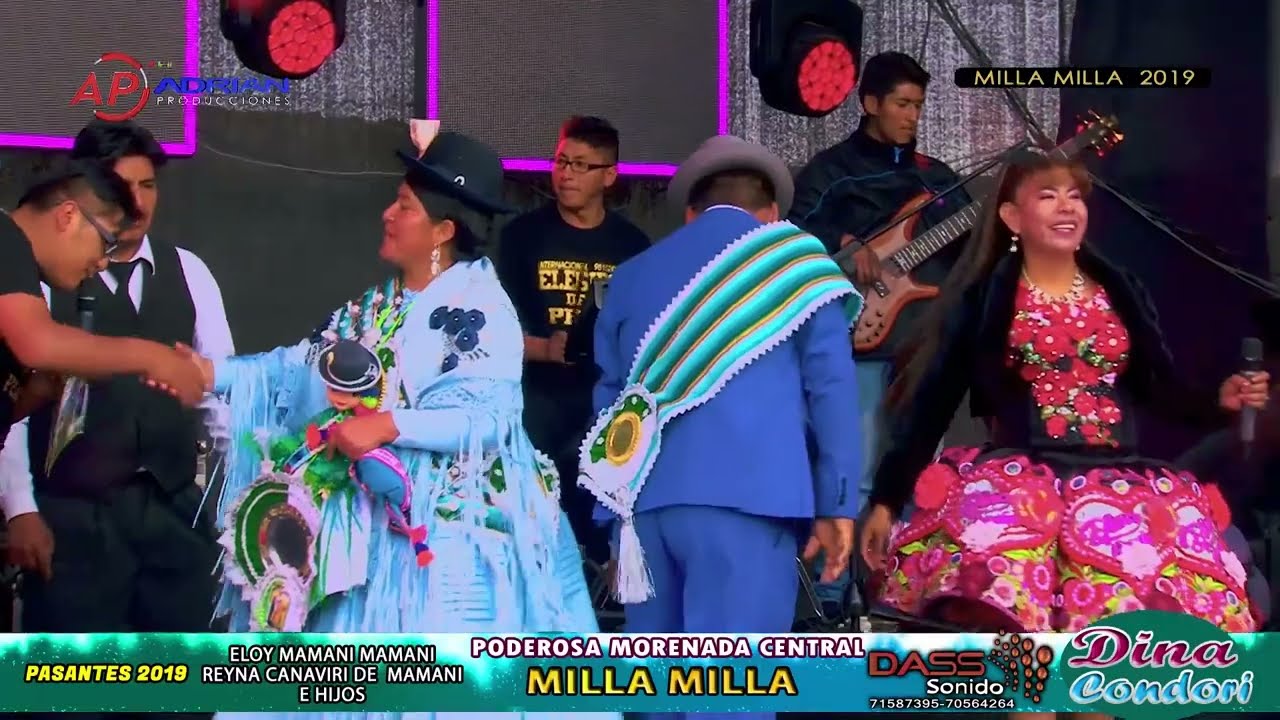 Dina Condori - en vivo (mix 2019) Milla Milla - Adrian Producciones