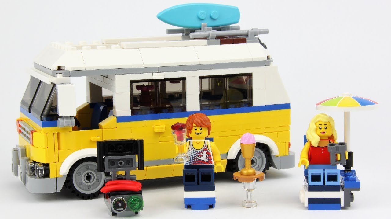 LEGO Sunshine Surfer Van 31079 Creator 3-in-1  Review!