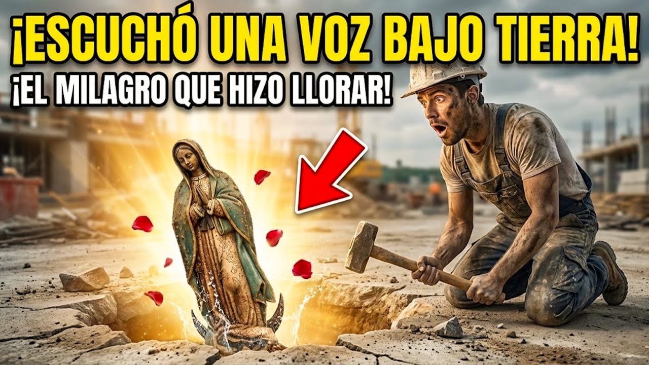 Un Pobre Albañil Golpeó el Piso y Escuchó una Voz… El Milagro Hizo Llorar a Todos!