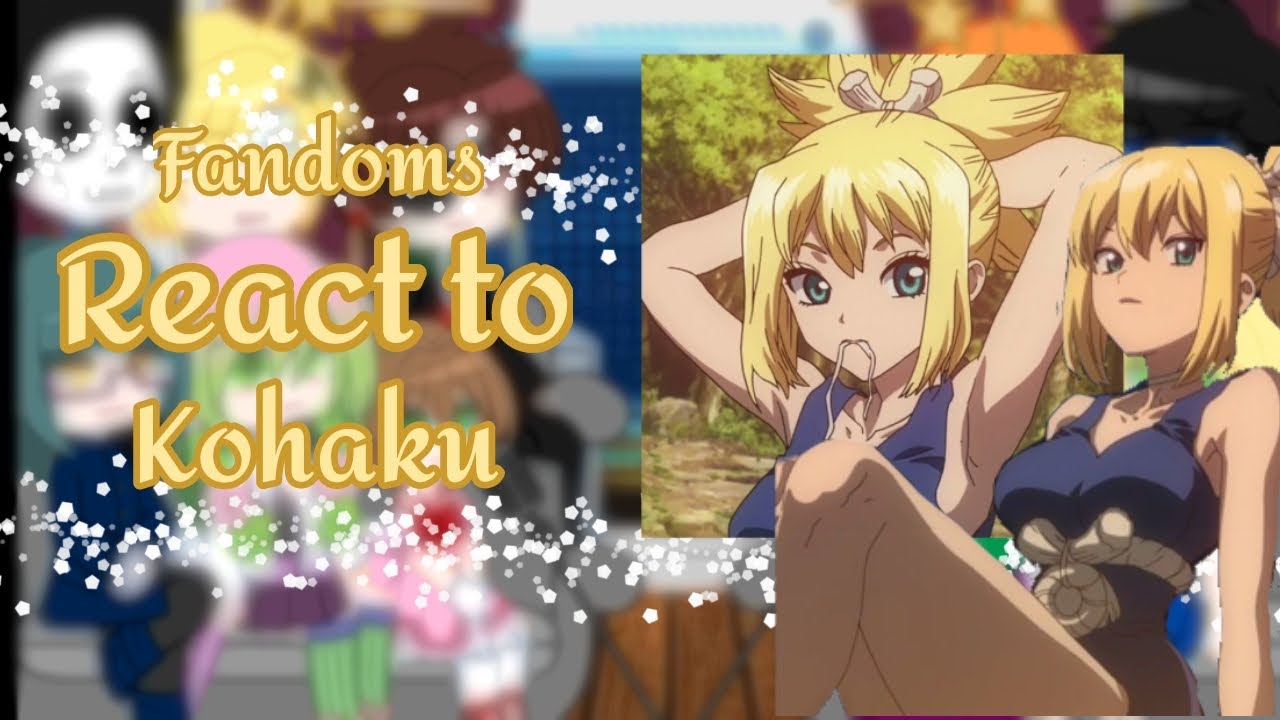 Fandoms react to Kohaku || Parte 0.5/?? || Español || Dr. Stone || Gacha Club || ° Hope_san °