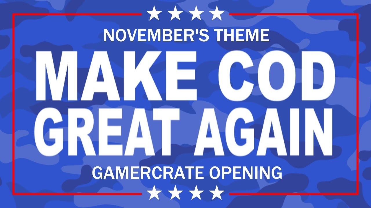 NOVEMBER GAMERCRATE OPENING 