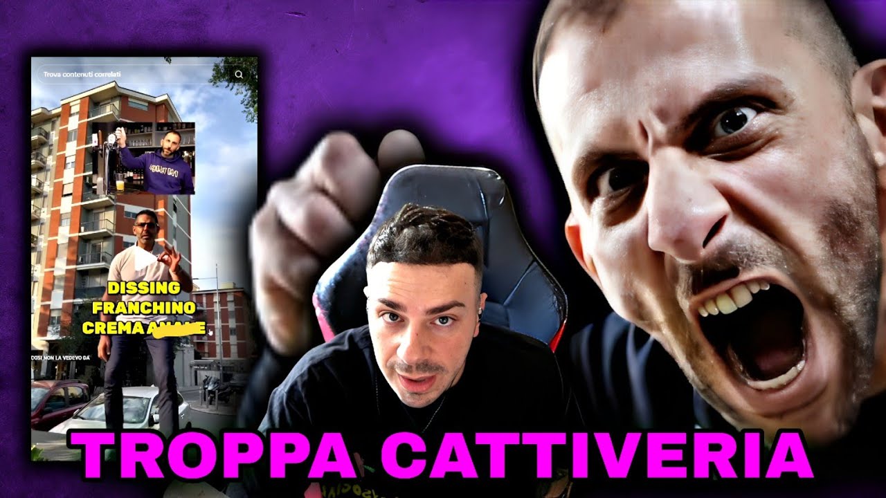 FRENEZY RICEVE UNO STRIKE DA FRANCHINO SU YT + REACTION AL DISSING CON HABIBI