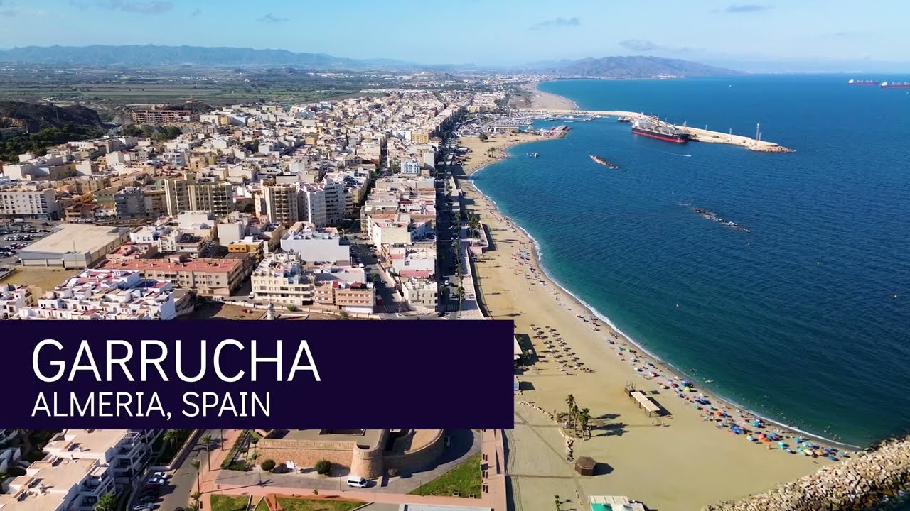 Garrucha, Almeria Spain 4K filmed on DJI Mini 3