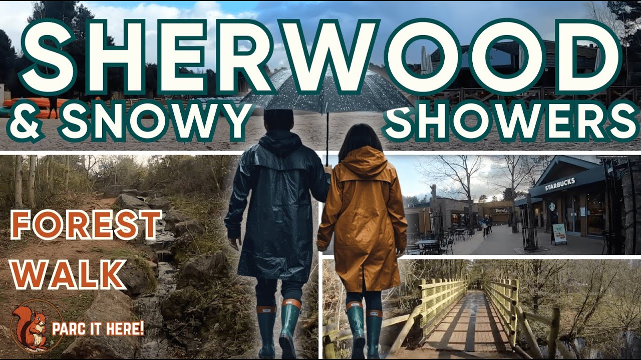 Sherwood Forest Walkthrough | Hidden Bridges, Lake Views & Snow at Center Parcs