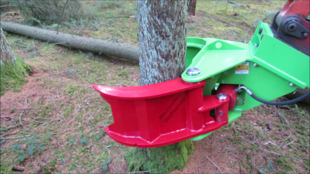 Fällgreifer EHZ 320 Baumschere Dorfmeister
