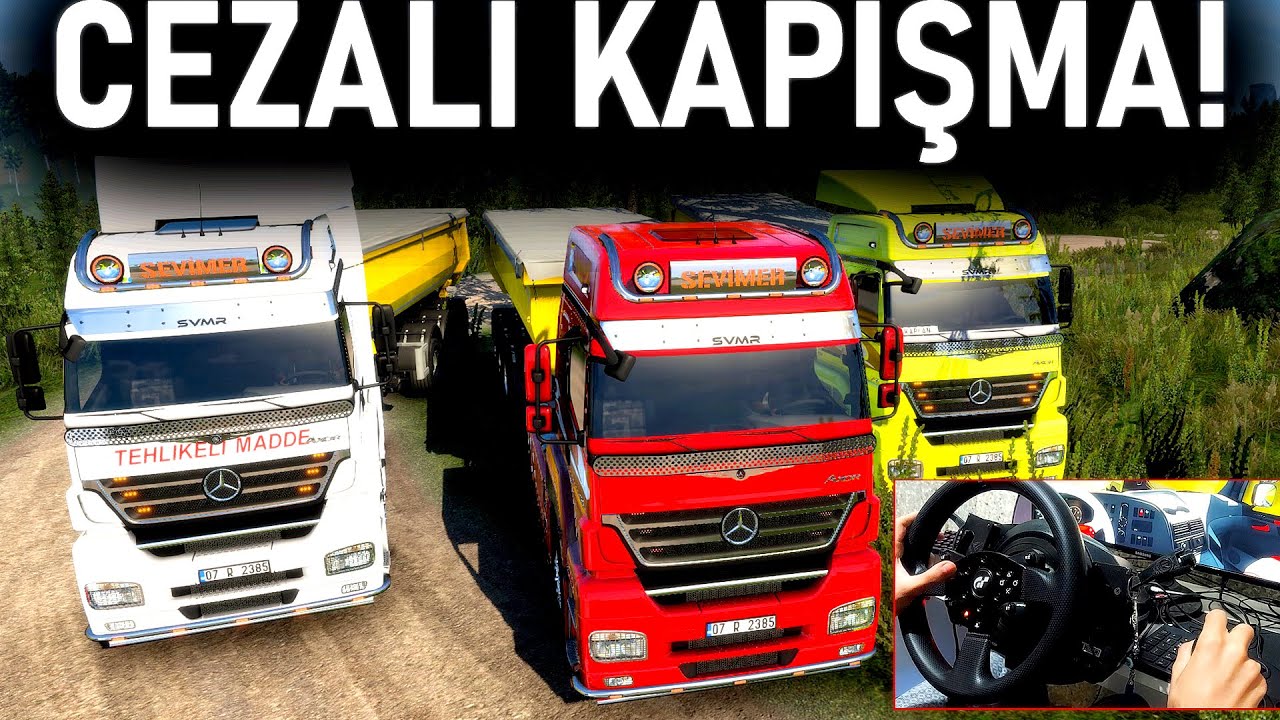 MADENE CEZALI HAFRİYAT YARIŞI! (EFSANE CHALLANGE) - AXORLAR İLE KİRKENES - ETS 2 MP ProMods T300RS