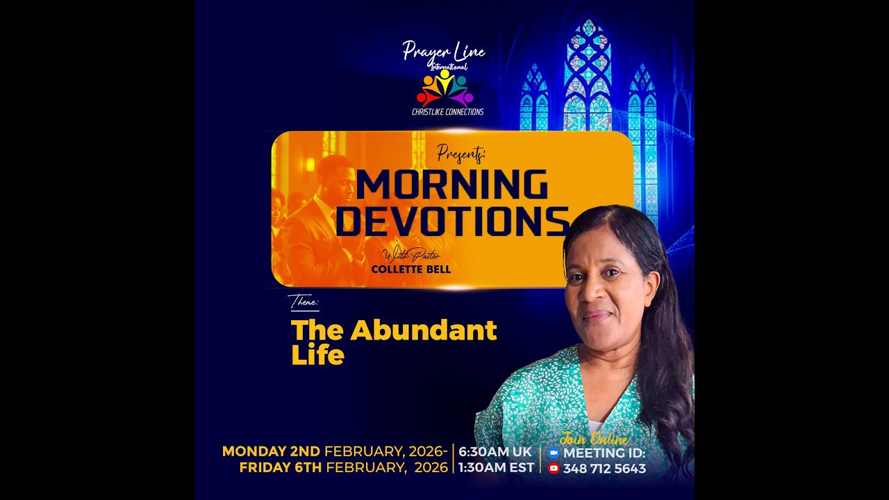 Prayer Line International 05.02.2026 Pastor Colette Bell 