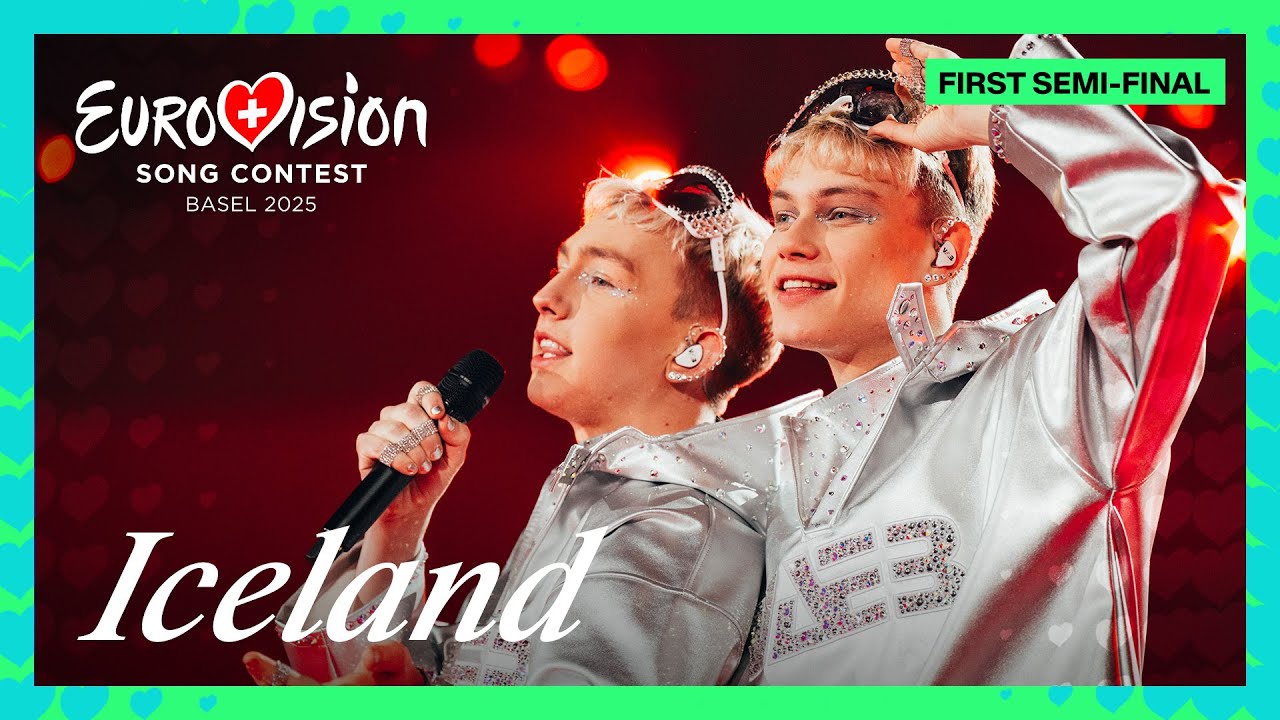 V&AElig;B - R&Oacute;A (LIVE) | Iceland 🇮🇸 | First Semi-Final | Eurovision 2025