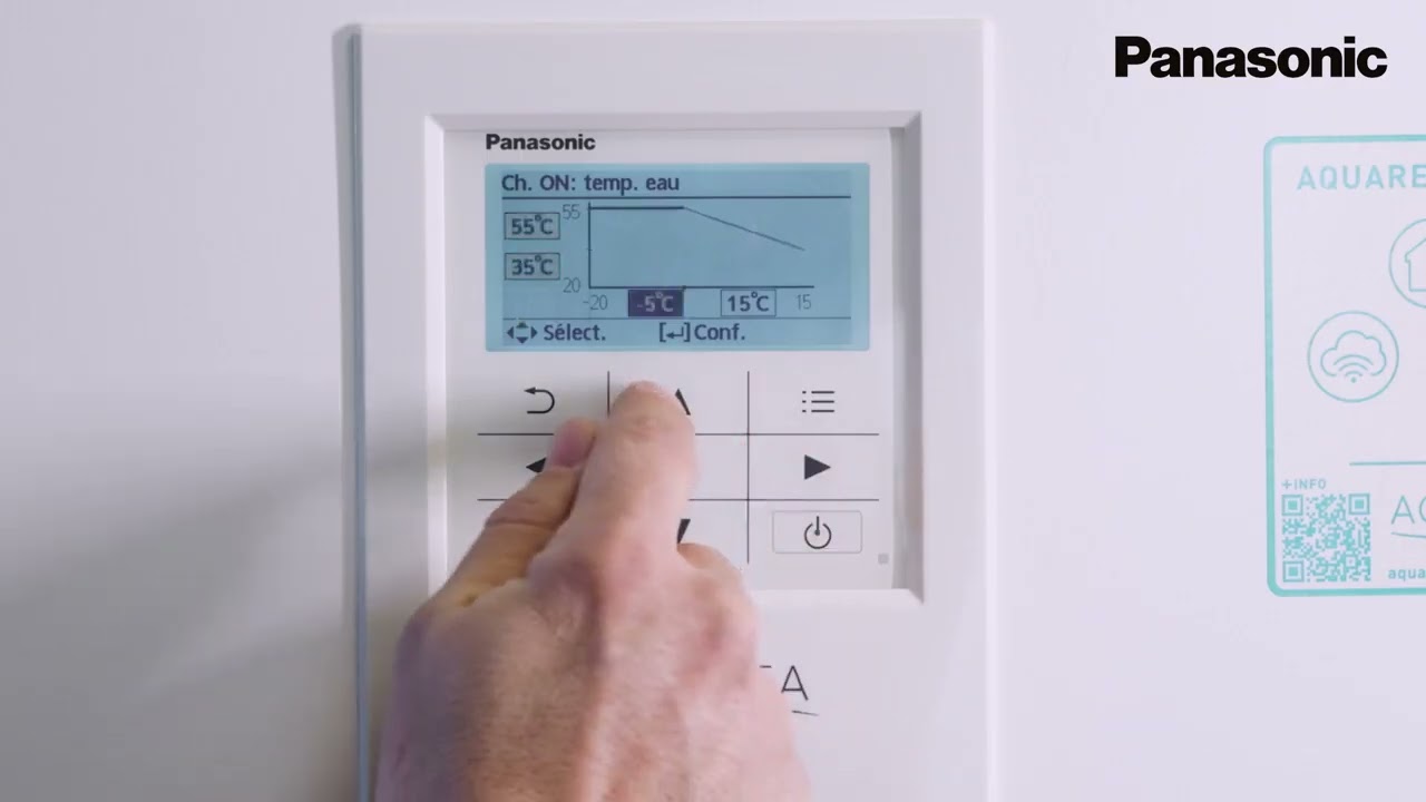 Mise en service Aquarea J – AIO 1 zone radiateur avec thermostat Panasonic