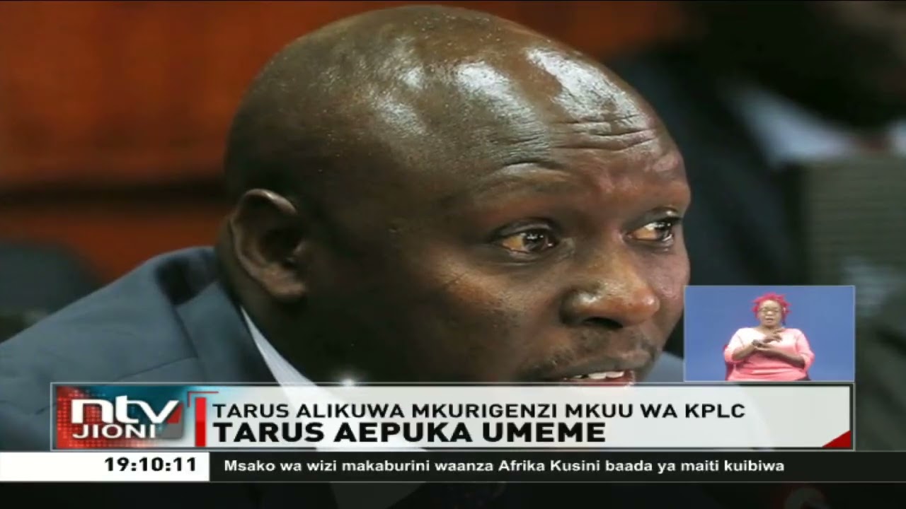 Mahakama yamruhusu DPP kumuondolea kesi Ken Tarus aliyekuwa mkurugenzi mkuu wa KPLC