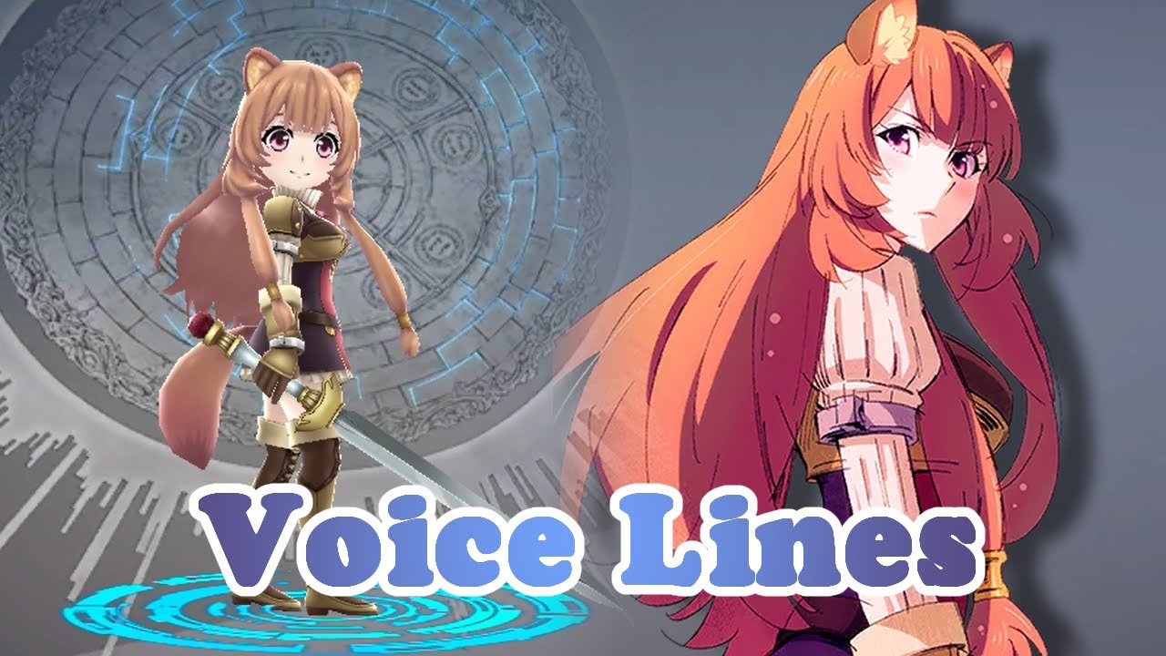 The Alchemist Code - Raphtalia Voice Lines || Shield Hero Collab