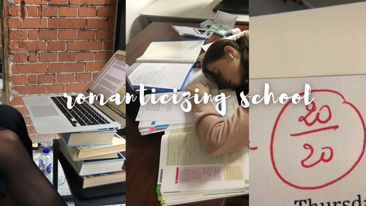 pov: you're romanticizing school 📚 | tips, motivation, inspo