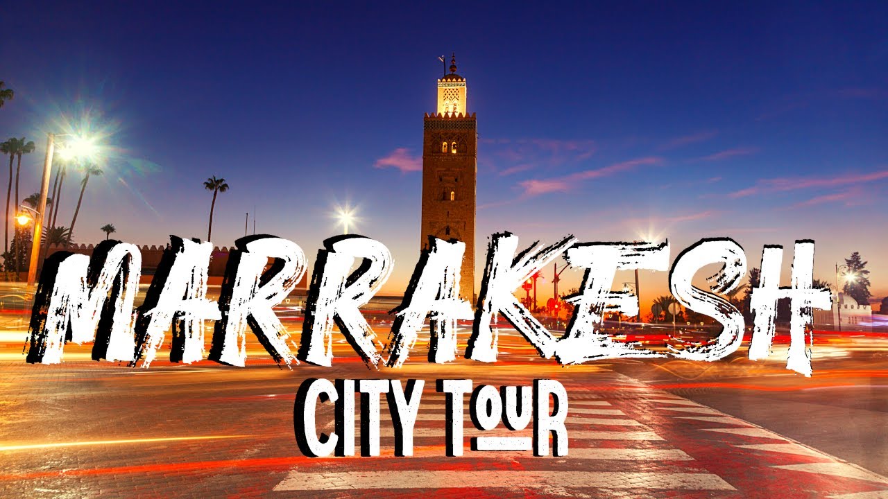 Marrakech City Tour  l  Morocco Video Walk【4K】🇲🇦