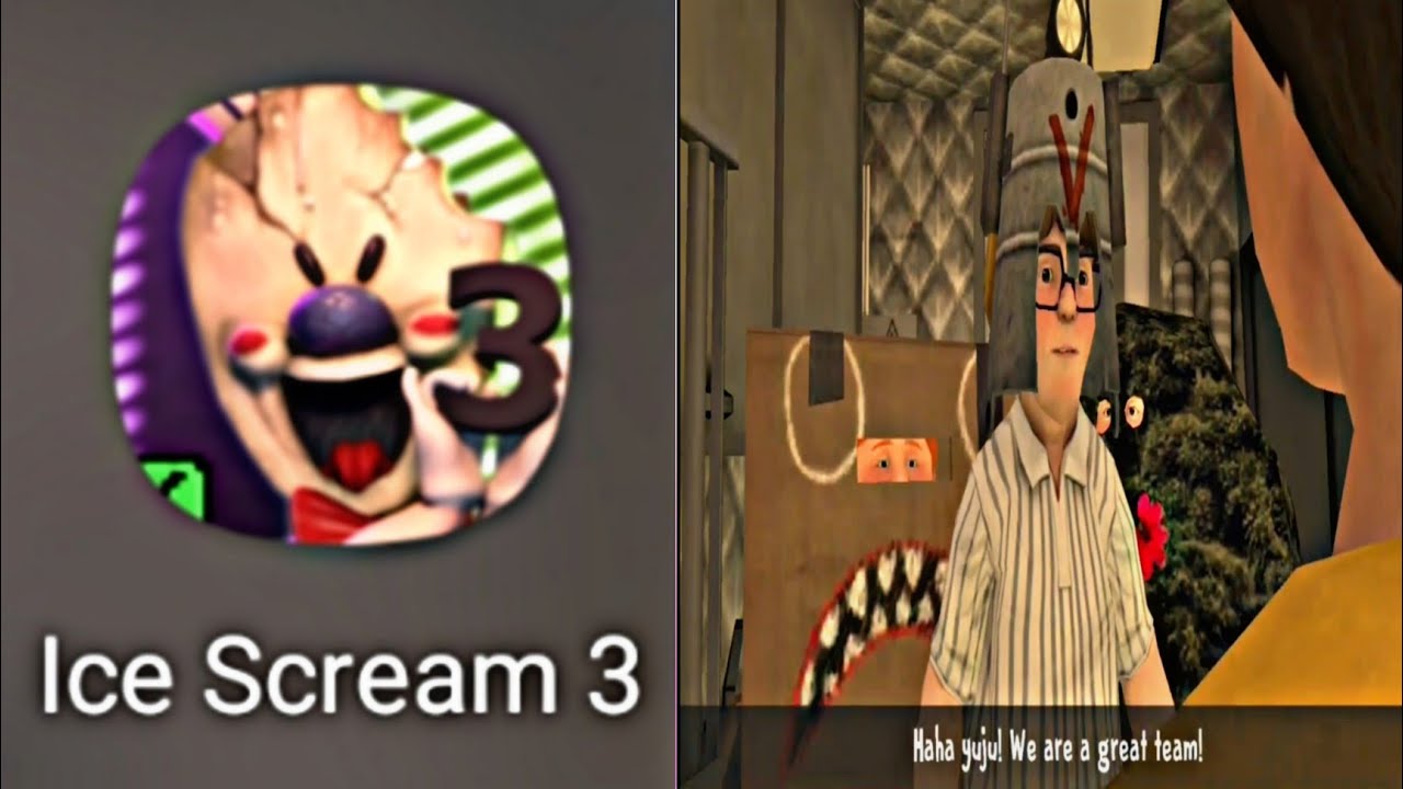 الرجل الآيس كريم 3 صدمة كبيرة جمدنا  انا واصحابي بلحظة الاخيرة 😱 تختيم اللعبة | ice scream 3