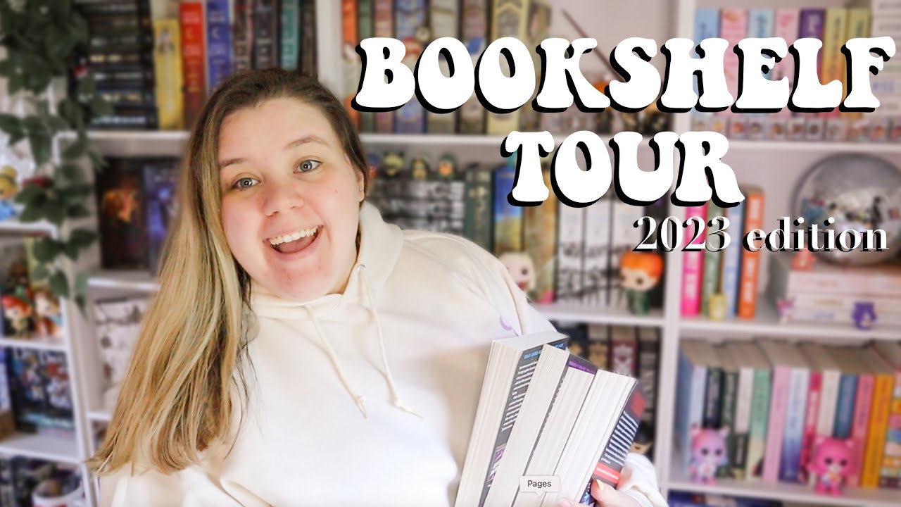 2023 BOOKSHELF TOUR + 250 books?!?