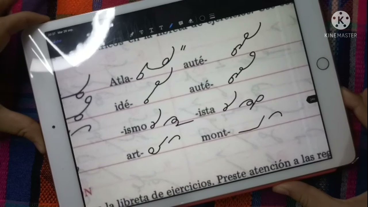 Clave de Taquigrafía Gregg | ejercicio preparatorio | L 30