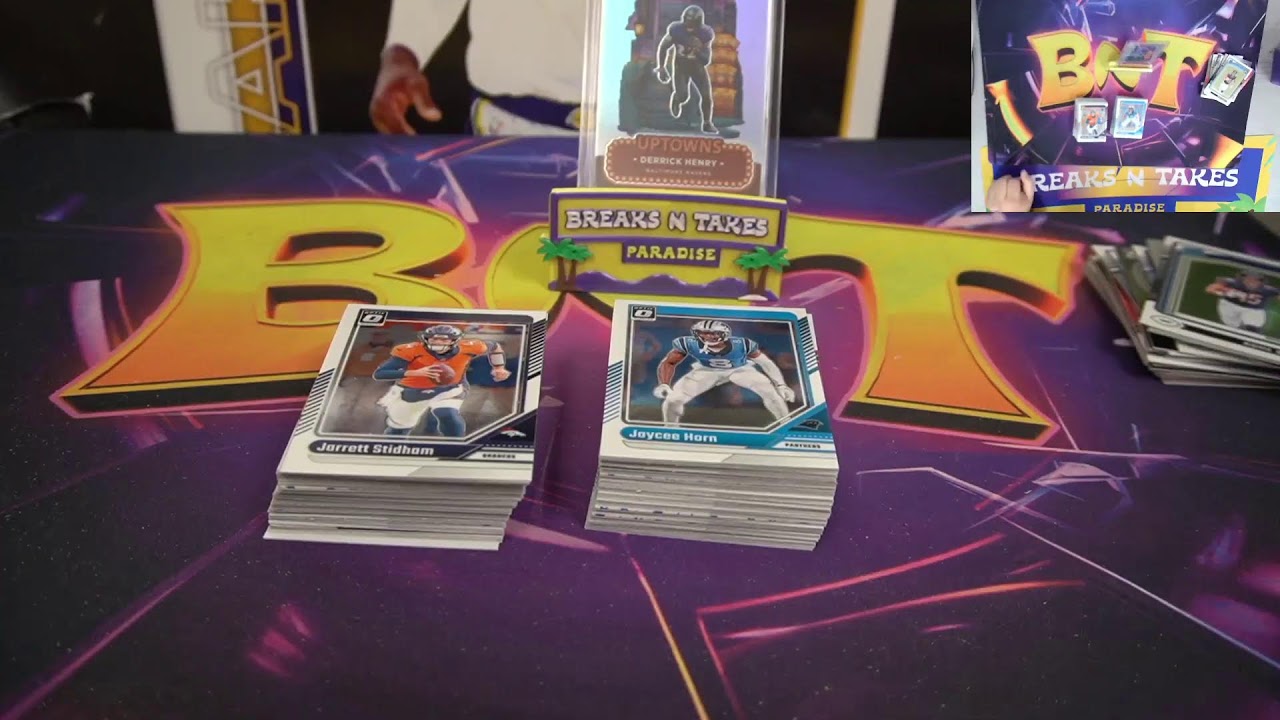 Break #3020: 2024 Panini Donruss Optic Football Retail 8 Box Team Break