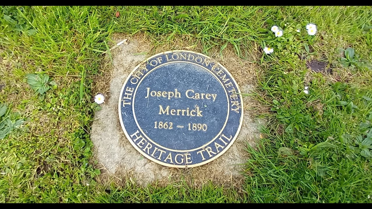 Returning To Joseph Merrick's Grave to See New Memorial Plaque