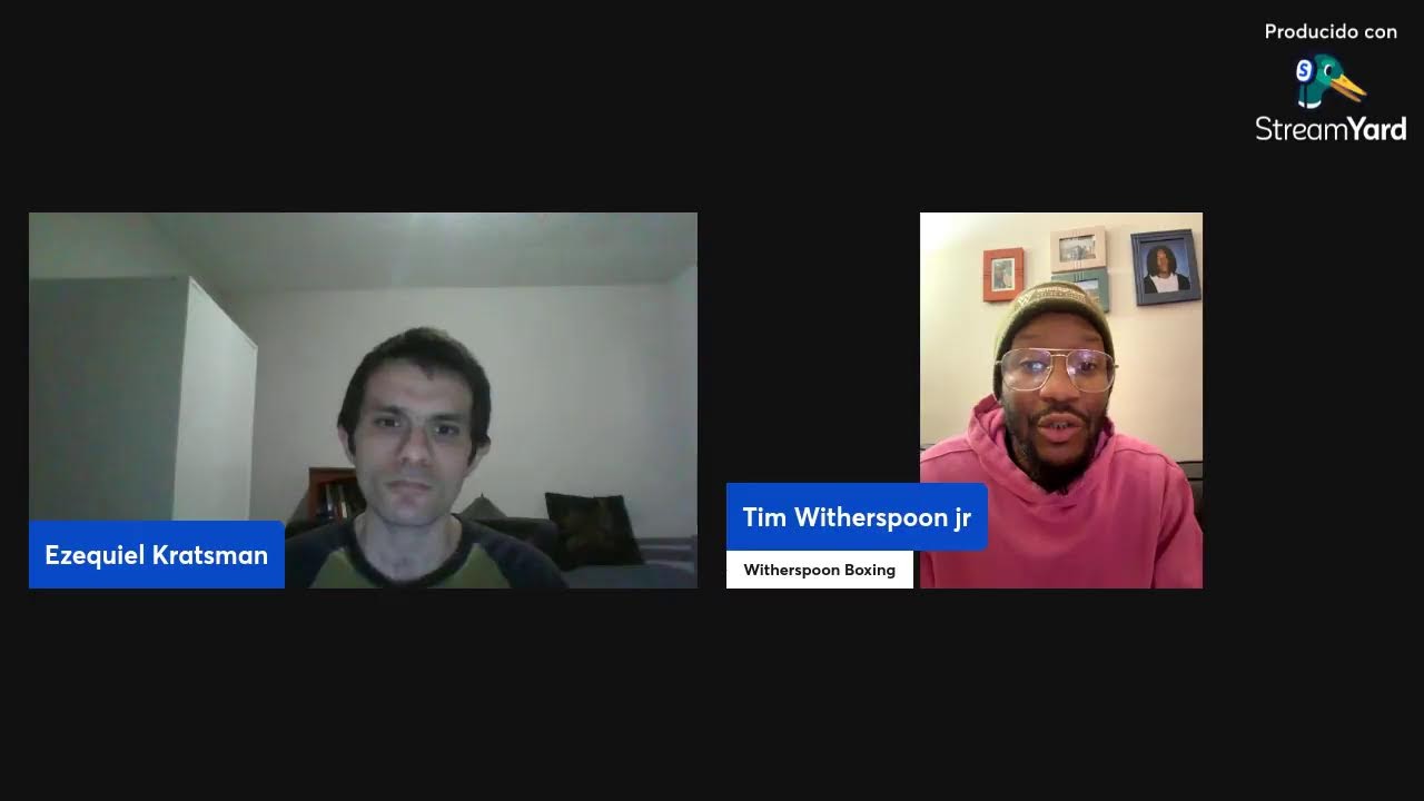 Interview with former boxer Tim Witherspoon Jr, son of former heavyweight champion Tim Witherspoon