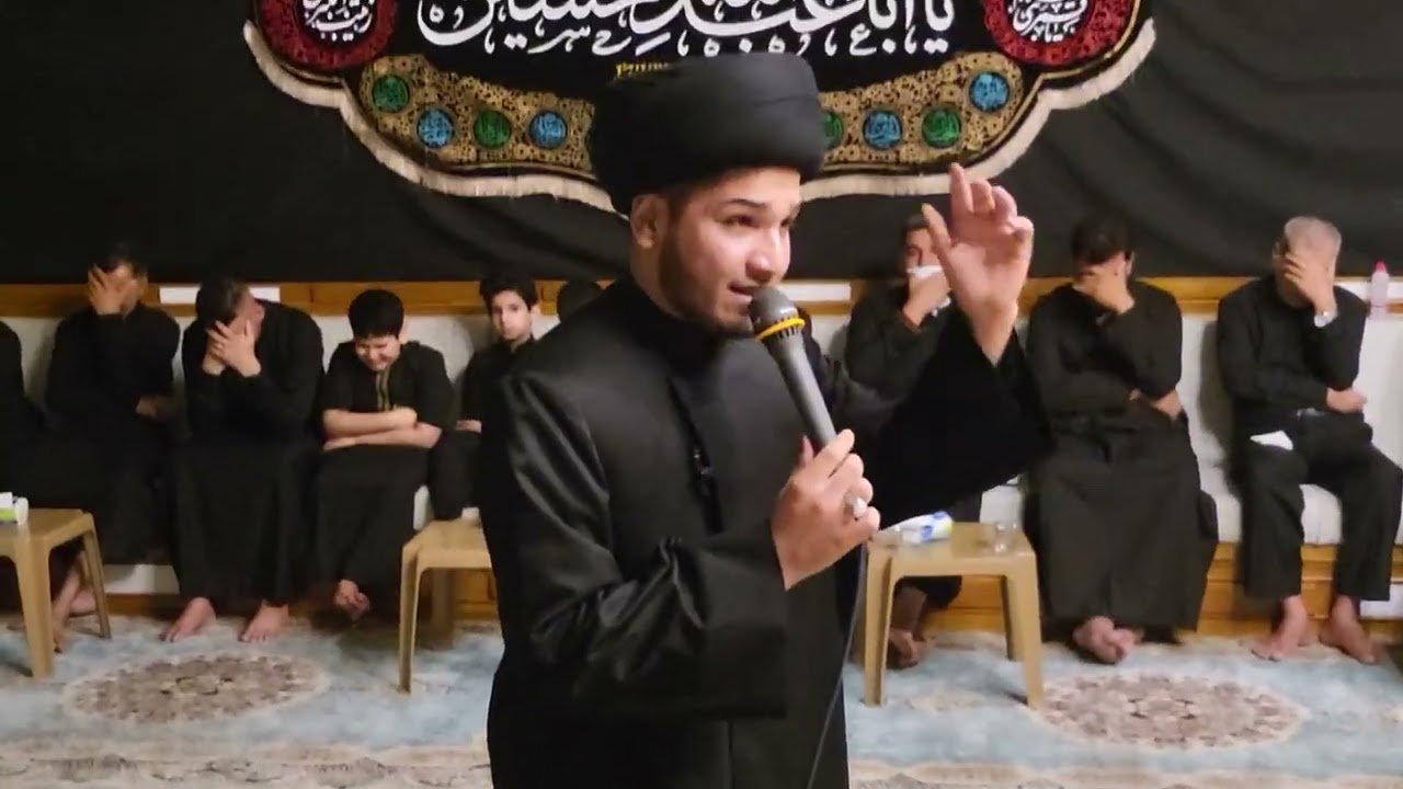 عزاء أنصار  الحسين ع 6 محرم سيد محسن الناجي- حسينية الشهيدالنقيب الطيار السيدحيدر عبدالامير الجابري