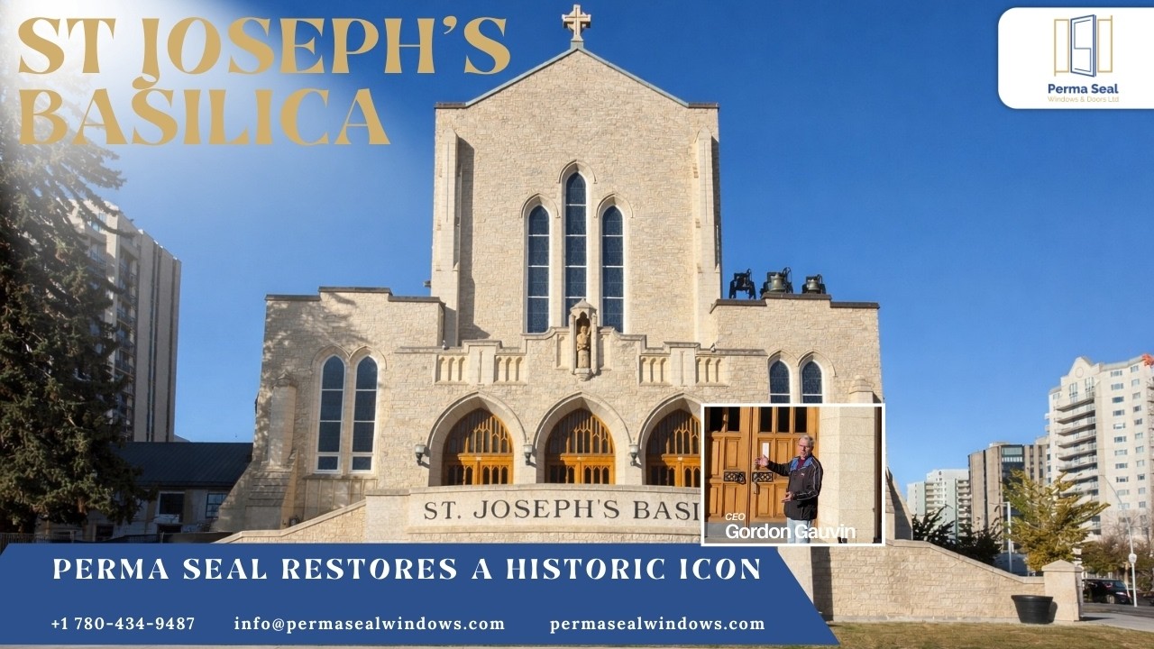 Historic Building Restoration Done Right | St Joseph s Basilica| Perma Seal Windows & Doors Ltd.